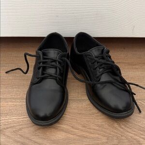 Classic Black Boy’s Dress Shoes